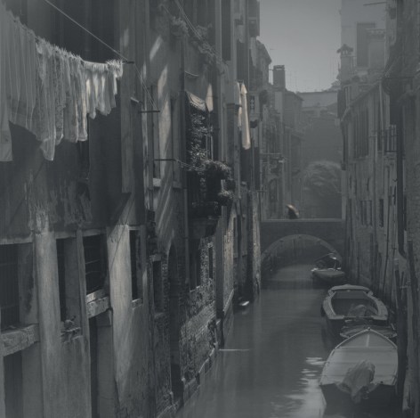 Laundry Hanging Along Canal, Venice, 2006​