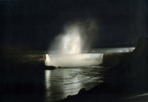 Rising, Niagara Falls, 1978, painted 2017