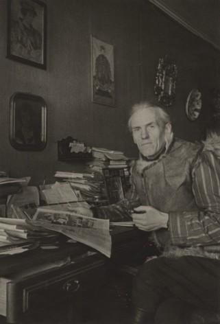 The outstanding poet Nikolai Tikhonov, of Leningrad. He has been awarded a Stalin Prize for his verses dedicated to his heroic native city