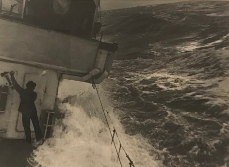 Sergey Shimansky&nbsp;(1898-1972)&nbsp; Storm in Barentsev Sea, c. 1941-1943