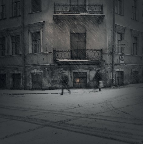 Evening Snow, St. Petersburg, 1996
