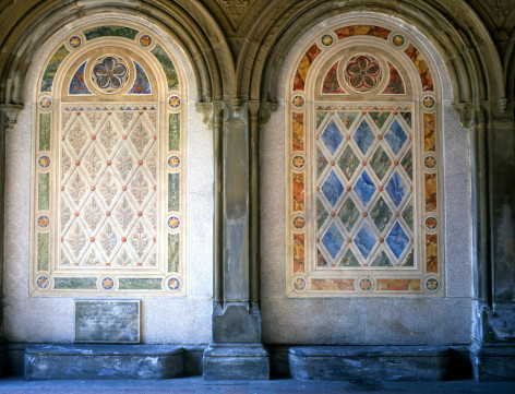 Bethesda Terrace Arches Wallpaper Mural by Magic Murals