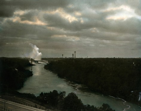 Niagara River, 1985, painted 2018