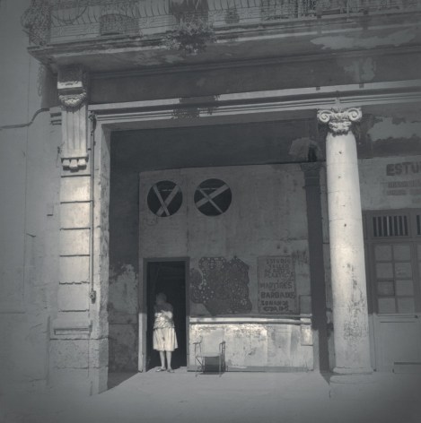 Woman in Doorway, Havana, 2003