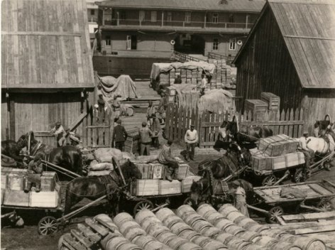 Trade Yard in Nizhny Novgorod, 1924