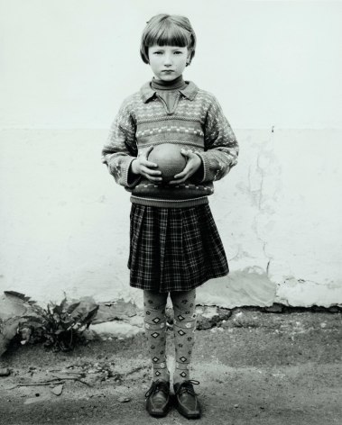 Girl with ball, Arkhangelsk, 2004