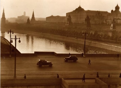 Moscow,&nbsp;1940, Vintage gelatin&nbsp;silver print mounted on board