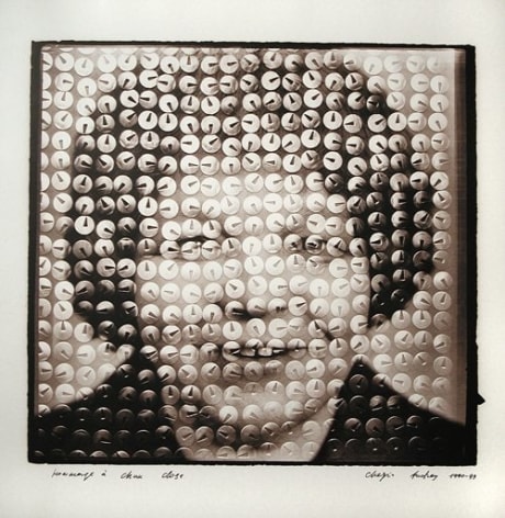 Homage to Chuck Close, 1999
