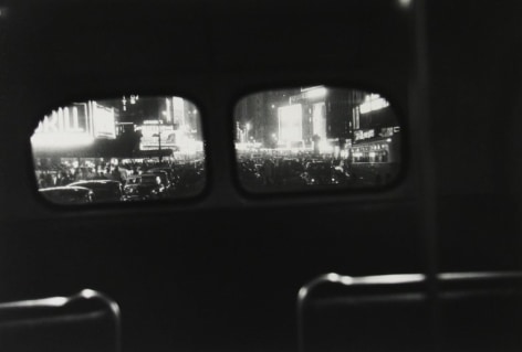 Louis Faurer Bus No. 7, New York City, 1950