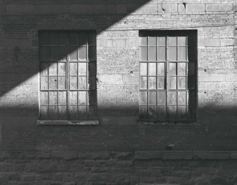 George Tice, Factory Windows, Paterson, New Jersey