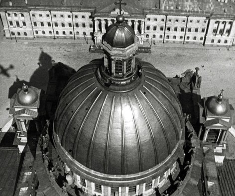 St. Isaac&rsquo;s Cathedral, Leningrad, 1931, Gelatin silver print mounted on board
