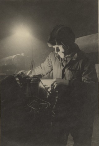 This motor, assembled at a Leningrad plant, will be installed in one of the heavy guns defending the city&#039;s approaches