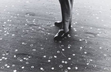 Sameer Makarius Untitled (piso con chapitas), ca. 1950