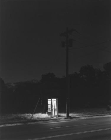 Telephone Booth, 3 AM, Rahway, New Jersey, 1974