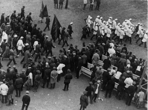 &quot;The Red Square, Tashkent,&quot; 1928