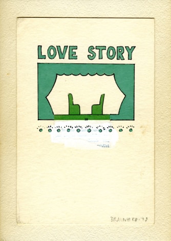 Joe Brainard Untitled (Love Story), 1975