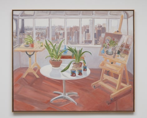 Jane Freilicher Studio Interior, 1982