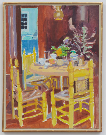 Nell Blaine Yellow Chairs, 1975
