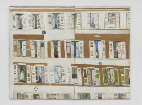 Janice Biala Paris Facade, c. 1985