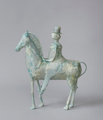 Shari Mendelson Horse and Rider for Bill Traylor, 2020