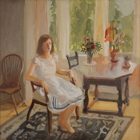Fairfield Porter, Claire White, 1960