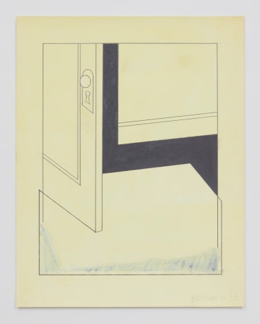 Joe Brainard Untitled (Open Door), 1972