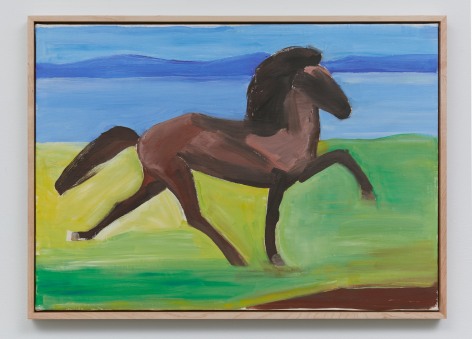 Louisa Matth&iacute;asd&oacute;ttir Horse, Galloping, ca. 1986
