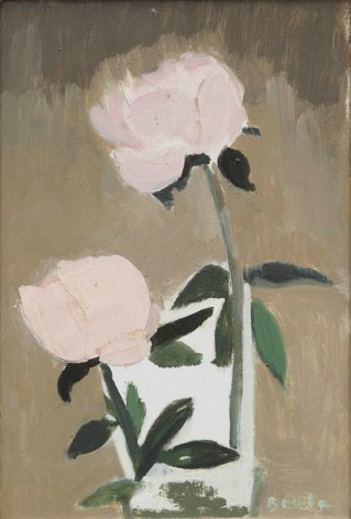 Two Pink Peonies, 1993
