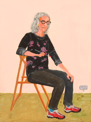 Sarah McEneaney Self Portrait Annaghmakerrig, 2023