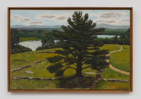 Rudy Burckhardt Pond #1, c. 1970