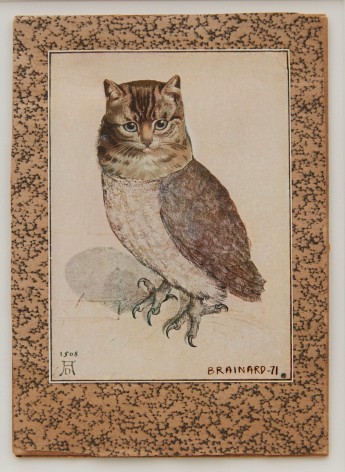Joe Brainard, Untitled (Owl Cat), 1971