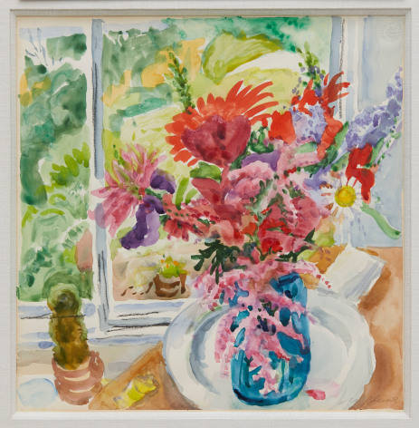 Nell Blaine Bouquet with Astilbe, 1987