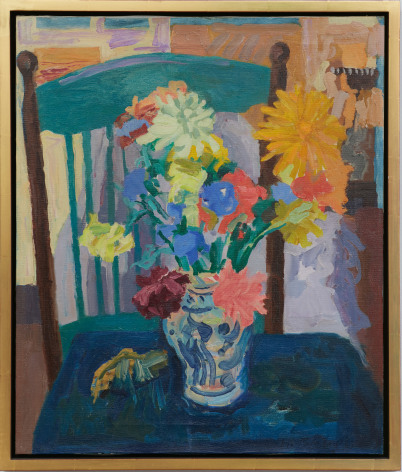 Nell Blaine Summer Bouquet and Chair, 1963