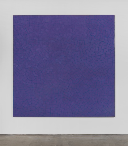 Rosemarie Castoro Purple Blue, 1963