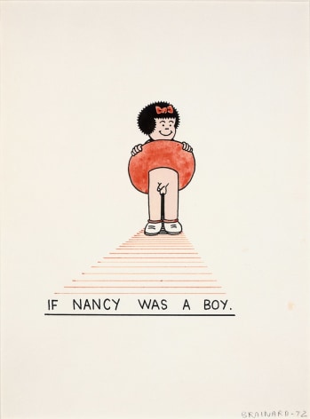 Joe Brainard If Nancy was a Boy, 1972