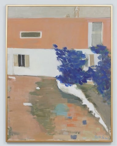 Janice Biala Courtyard in Winter #2, 1987