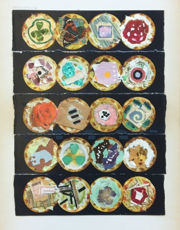Joe Brainard Untitled (Cracker Collage), 1975