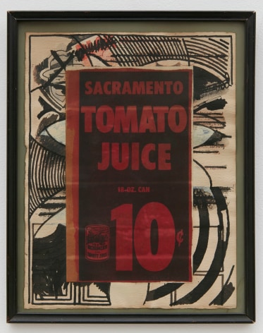 Joe Brainard, Untitled (Tomato Juice), n.d.