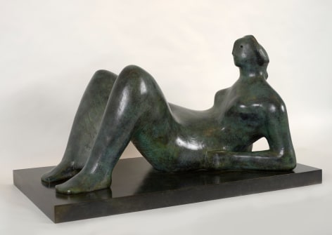 Henry Moore,&nbsp;Working Model for Draped Reclining Figure, conceived 1976 and cast 1978-79