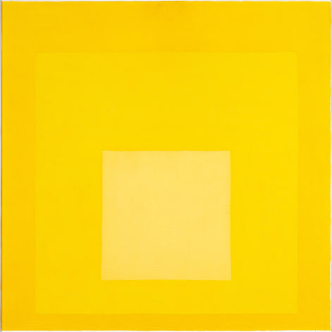 Josef Albers,&nbsp;Study for Homage to the Square: Towards the South, 1962