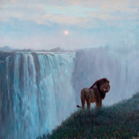 Lion at the Falls, 2017