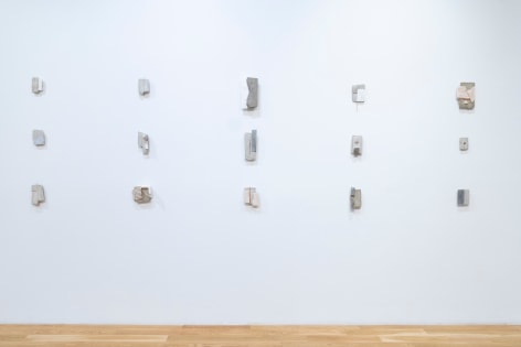 Installation view of Mark Webber: We Shall be a City Upon a Hill at Anita Rogers Gallery