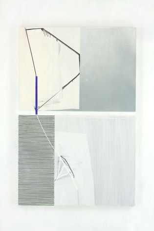 Gordon Moore, Untitled,&nbsp;2016, Acrylic, oil, and pumice on canvas, 65&quot; x 42&quot; at Anita Rogers Gallery