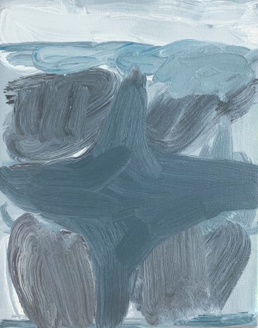Virva Hinnemo, Quiet Storm, 2019, Oil on canvas, 10&quot; x 8&quot;