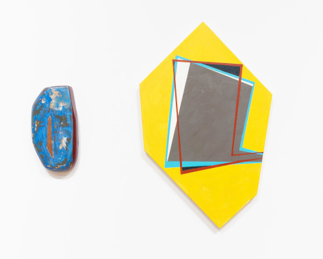 Installation view of INTERSECTIONS II (2024) at Anita Rogers Gallery