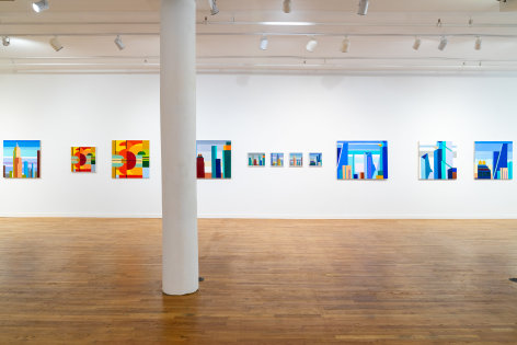 Installation view of&nbsp;Summer Group Exhibition -&nbsp;Adrianne Lobel, Shirin Mirjamali &amp; nikki terry&nbsp;(2024) at 494 Greenwich Street.&nbsp;  Photo by Jon-Paul Rodriguez