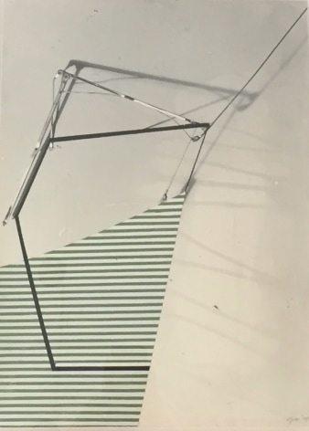 Gordon Moore, Untitled,&nbsp;2014,&nbsp;Ink and&nbsp;paint on photo emulsion paper,&nbsp;16&quot; x 12&quot; at Anita Rogers Gallery