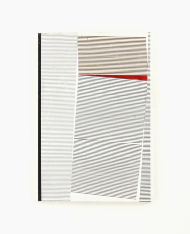 Gordon Moore, Blinds,&nbsp;2020, Latex, acrylic and pumice on canvas, 30&quot; x 20&quot; at Anita Rogers Gallery