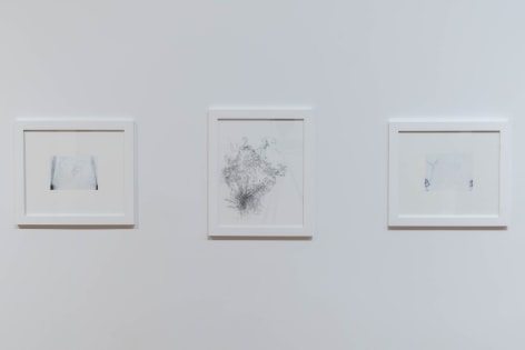 Installation view of INTERSECTIONS I (2023) at Anita Rogers Gallery