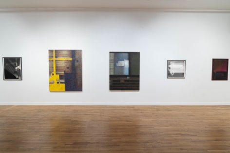 Installation view of INTERSECTIONS I (2023)  at Anita Rogers Gallery